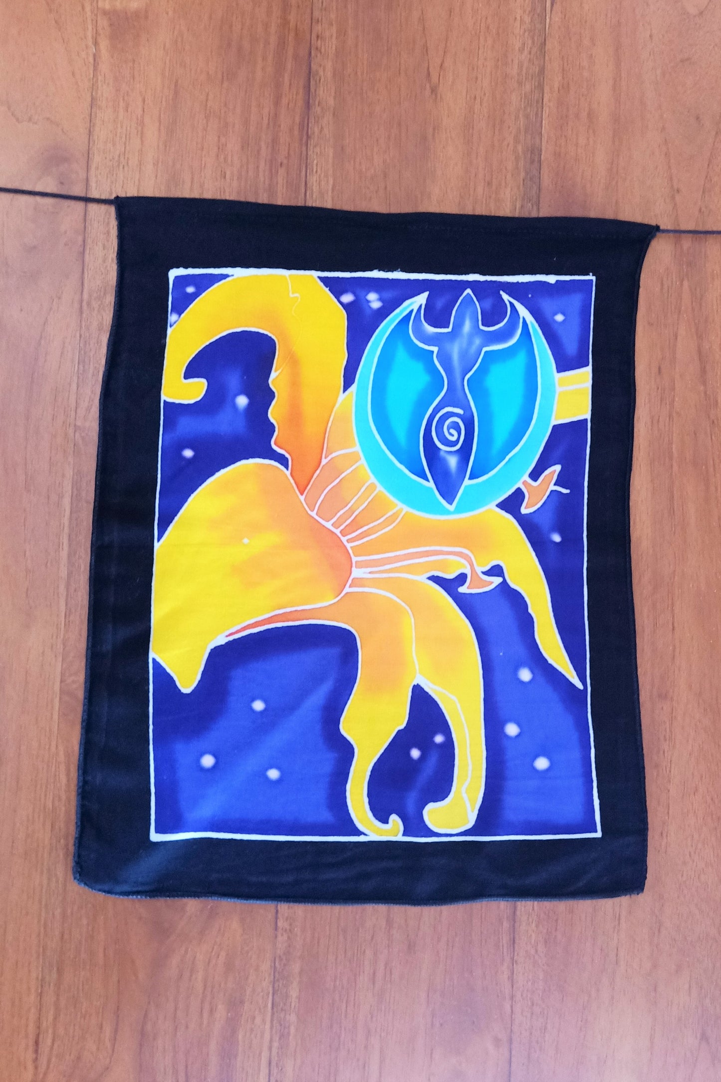 Moon Goddess Batik Flags