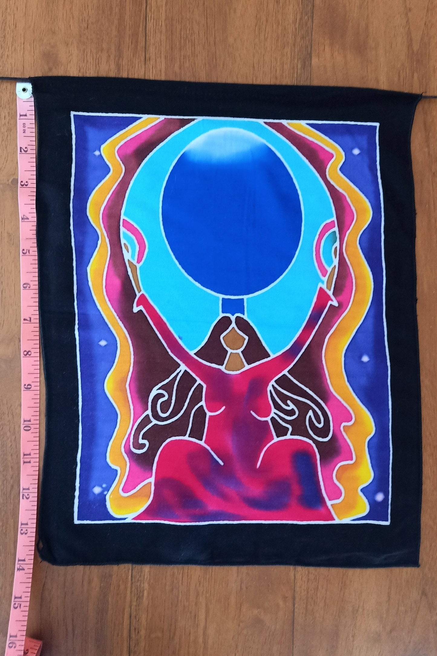 Moon Goddess Batik Flags