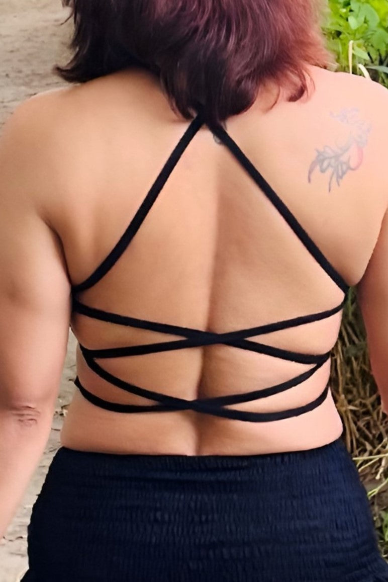 Hex Halter Top