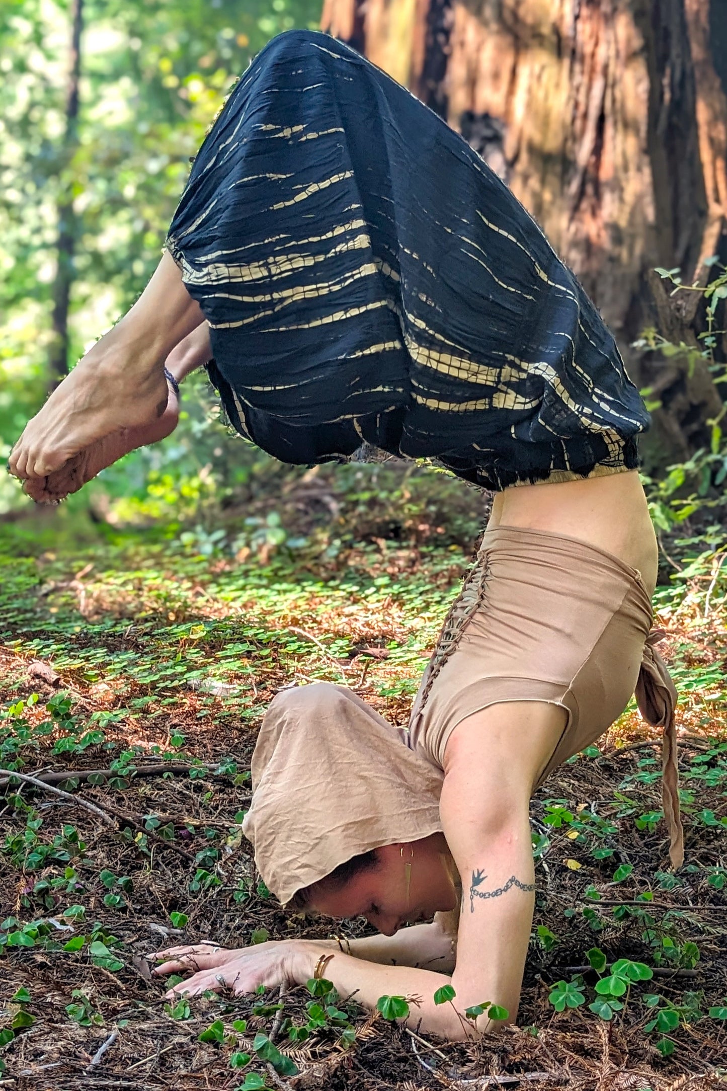 LIghtning Tie Dye Harem Pants