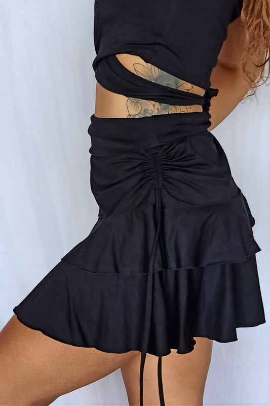 Onyx Apsara Skirt