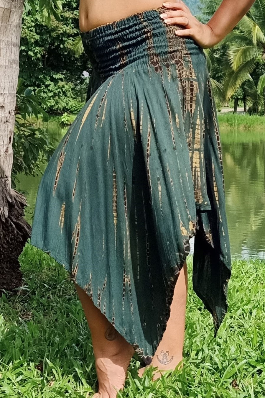 Fae Skirt in Rainforest