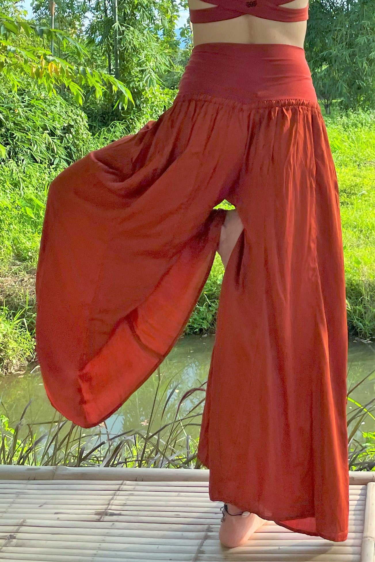 Persephone Pants in Rust
