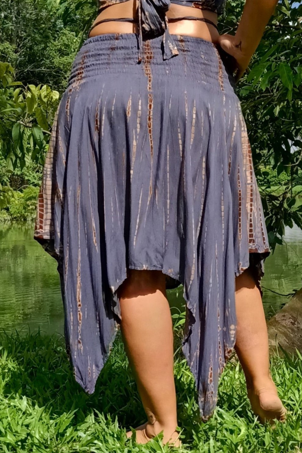 Fae Skirt in Blue Agave