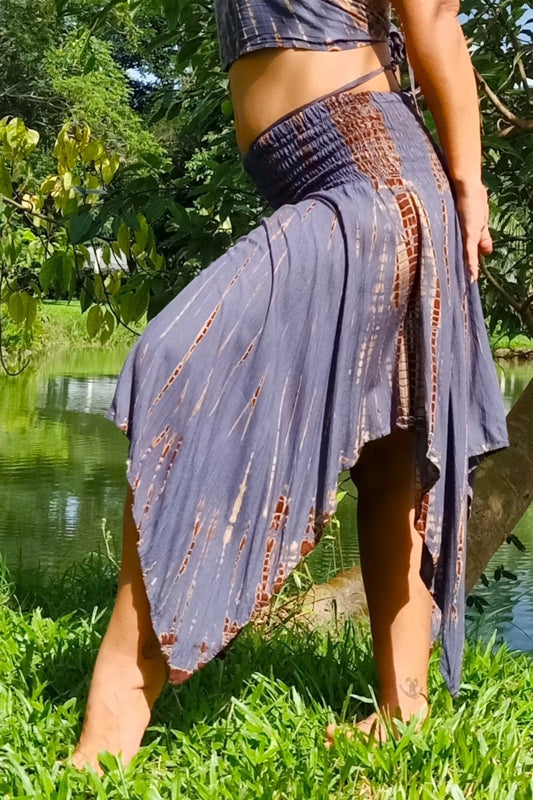 Fae Skirt in Blue Agave