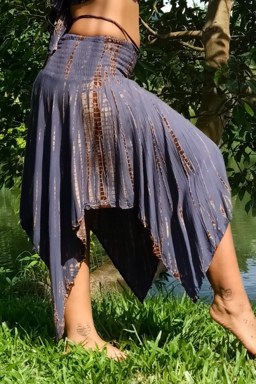 Fae Skirt in Blue Agave