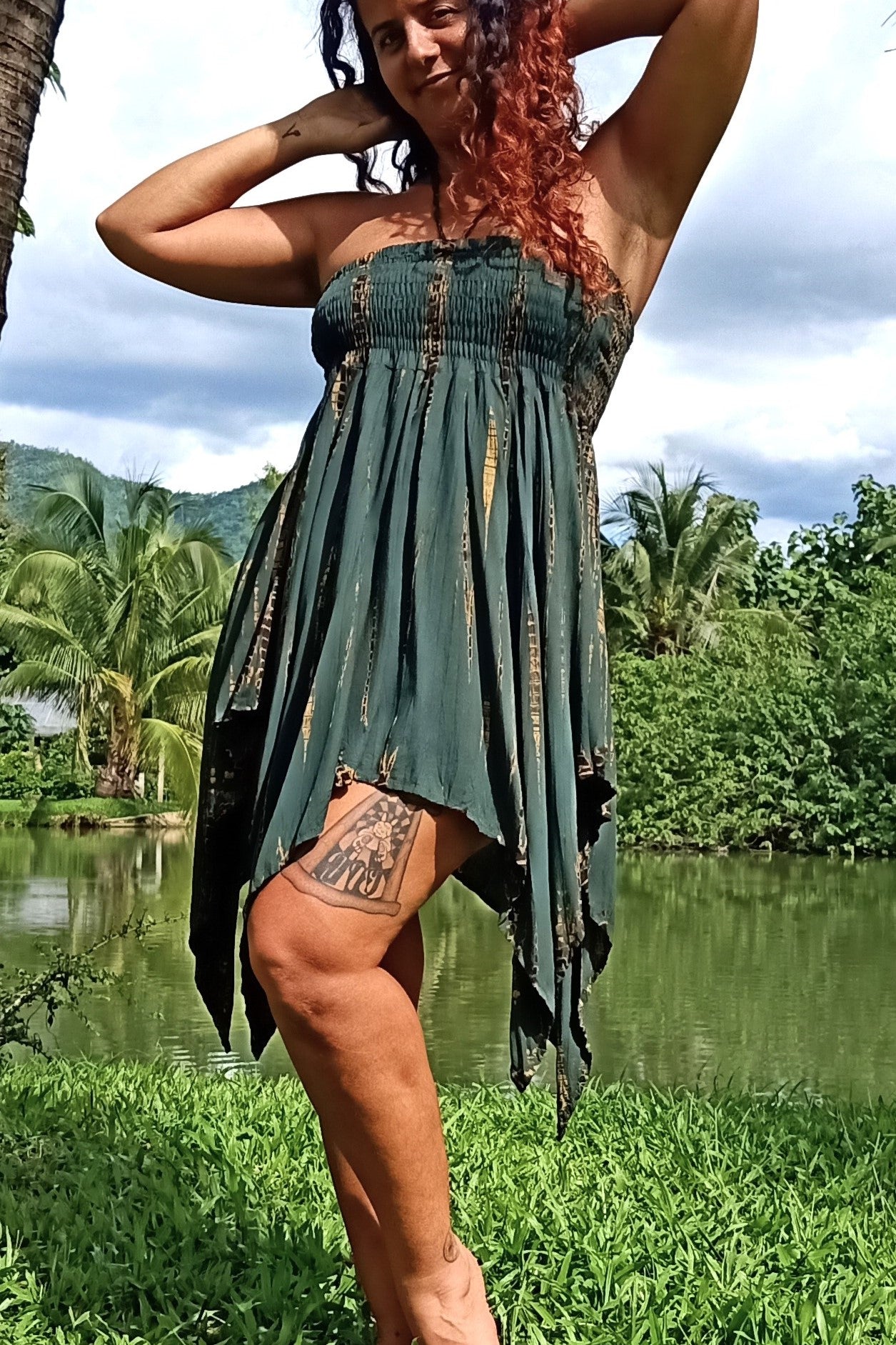 Fae Skirt in Rainforest