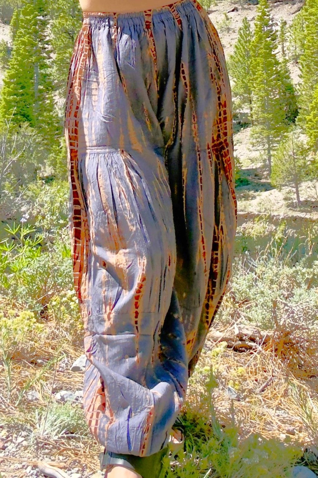 Blue Agave Harem Pants