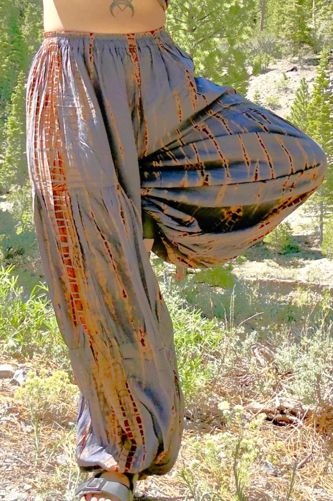 Blue Agave Harem Pants