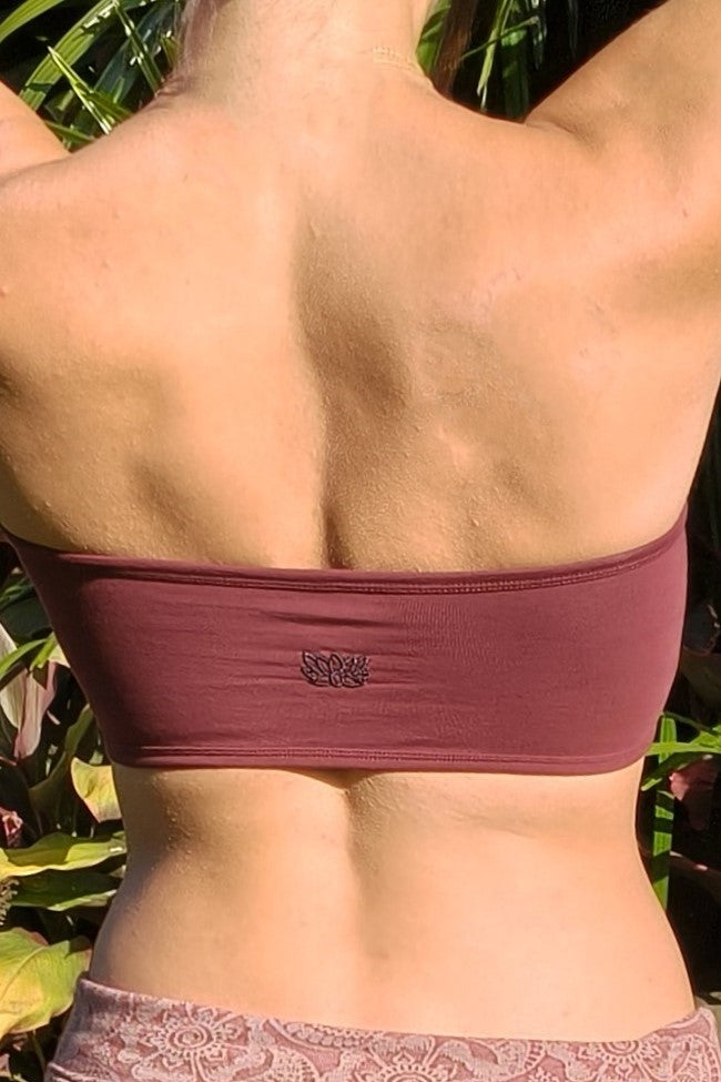 Burgundy Bandeau