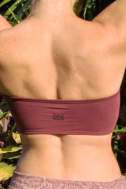 Burgundy Bandeau