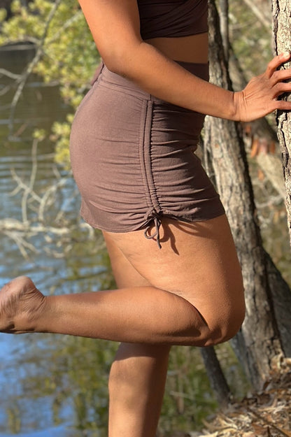 Cacao Cinch Skirt