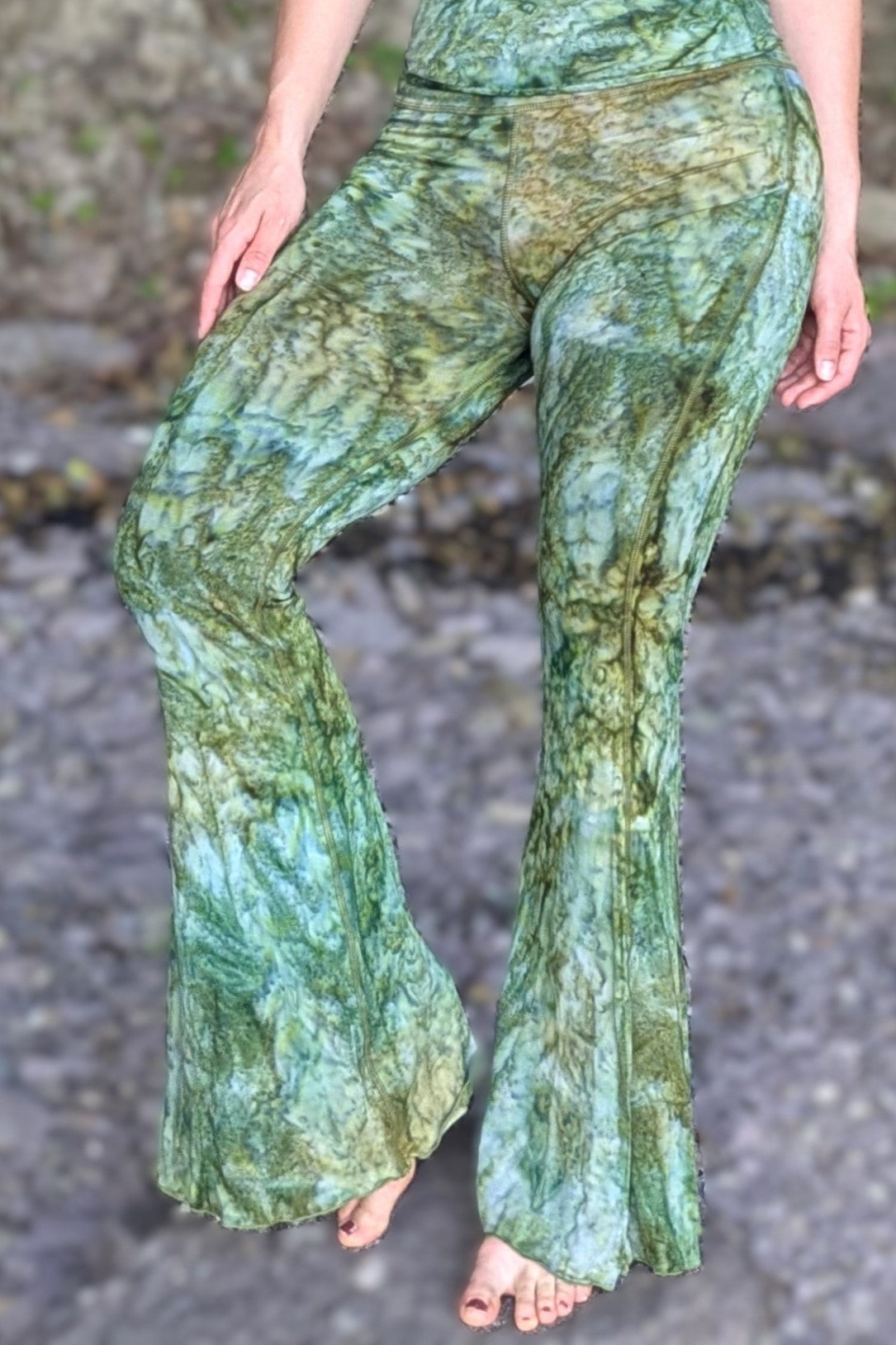 Emerald Bell Bottoms