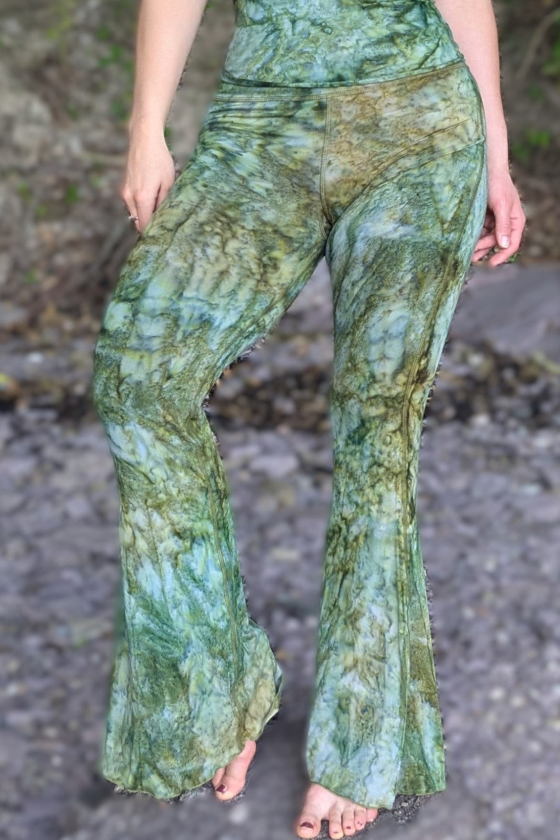 Emerald Bell Bottoms