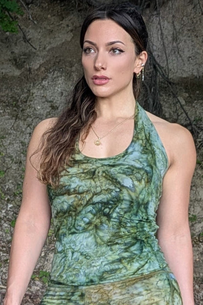 Emerald Corset Halter