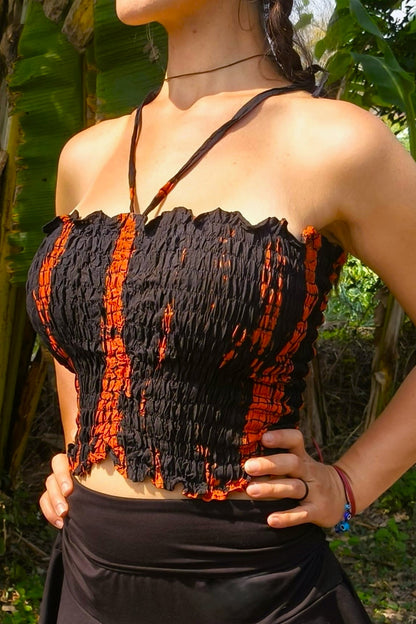 Fire Cinch Tube Top