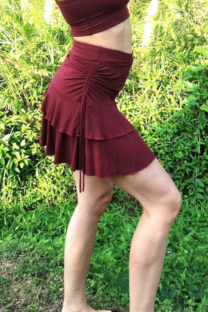 Garnet Apsara Skirt