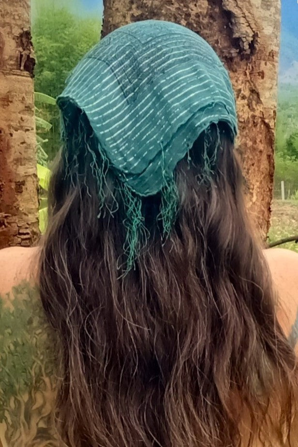 Green Glitter Scarf