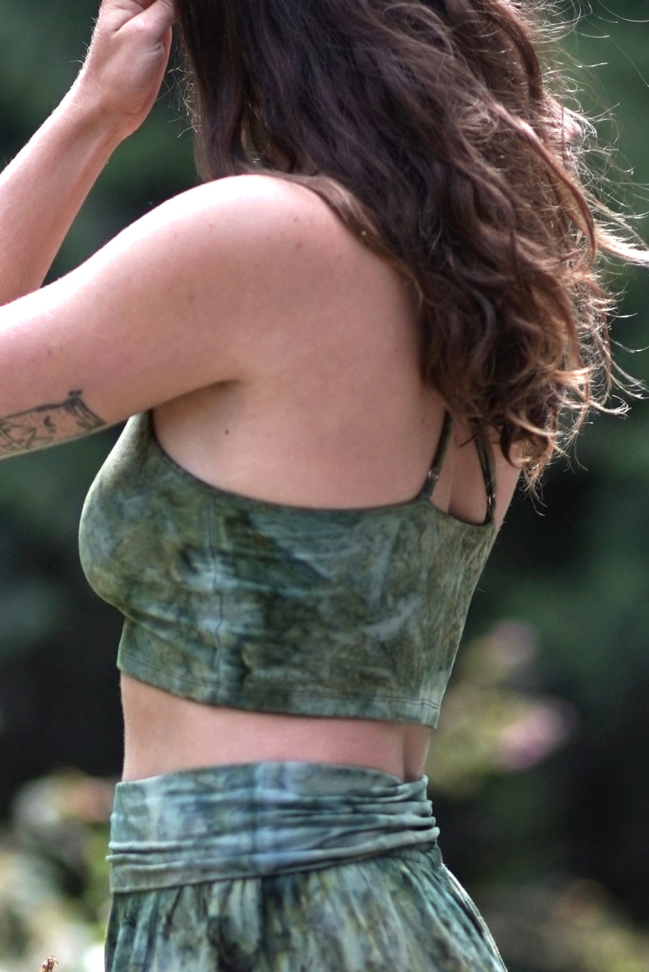 Emerald Crop Top