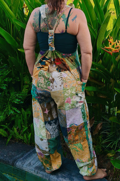 Baggy Patchwork Jumpsuit