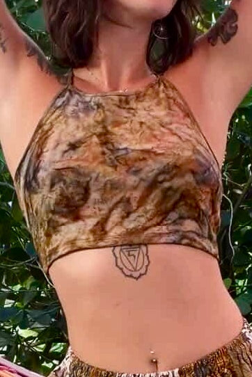 Topaz Crop Top