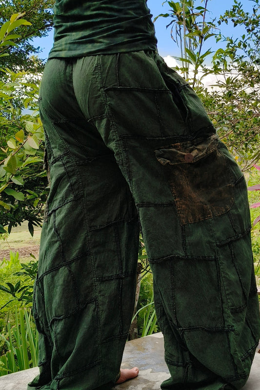 Green Cargo Joggers