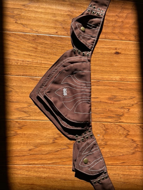 5 Pocket Belt in Chocolate