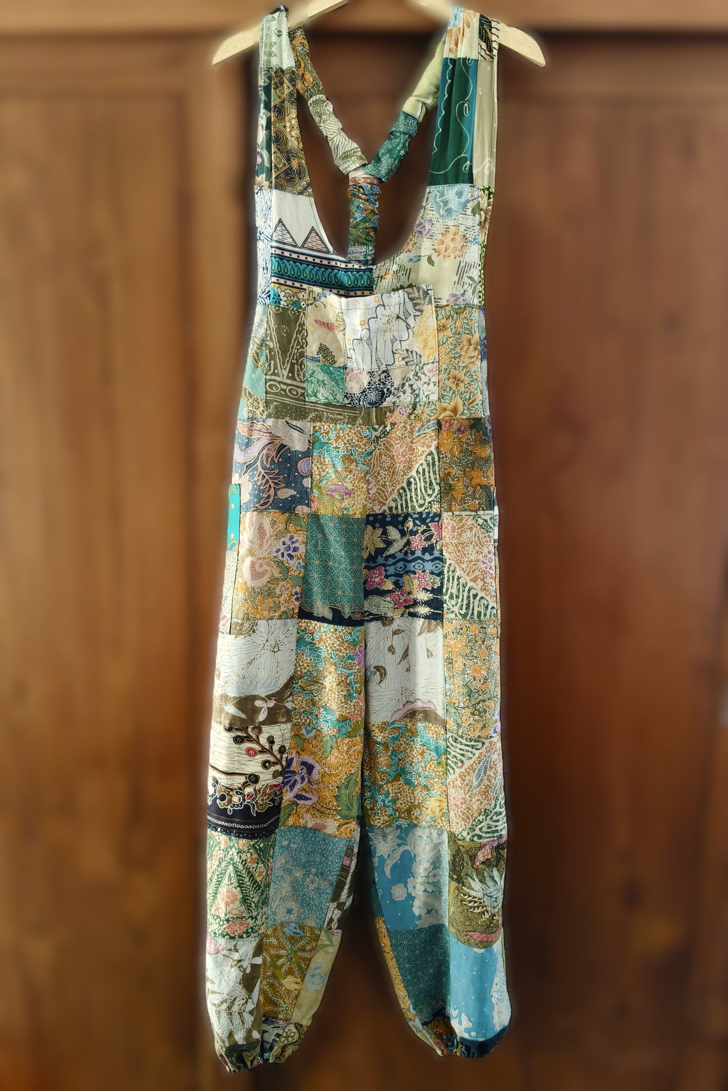 Baggy Patchwork Jumpsuit