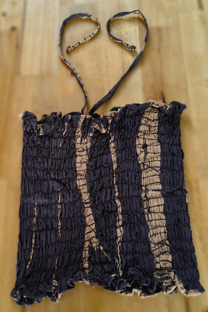 Mocha Latte Cinch Tube Top