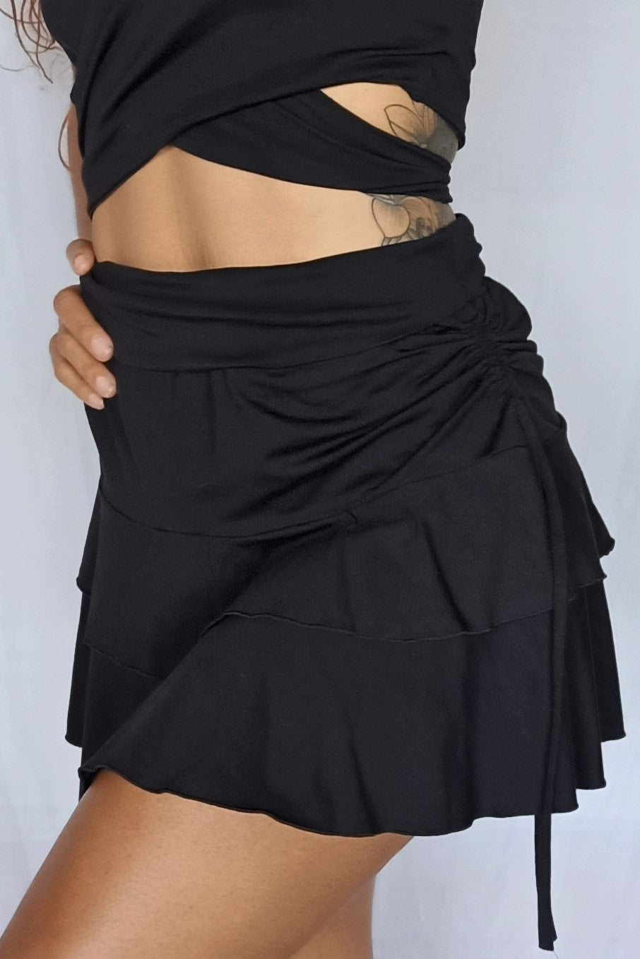 Onyx Apsara Skirt