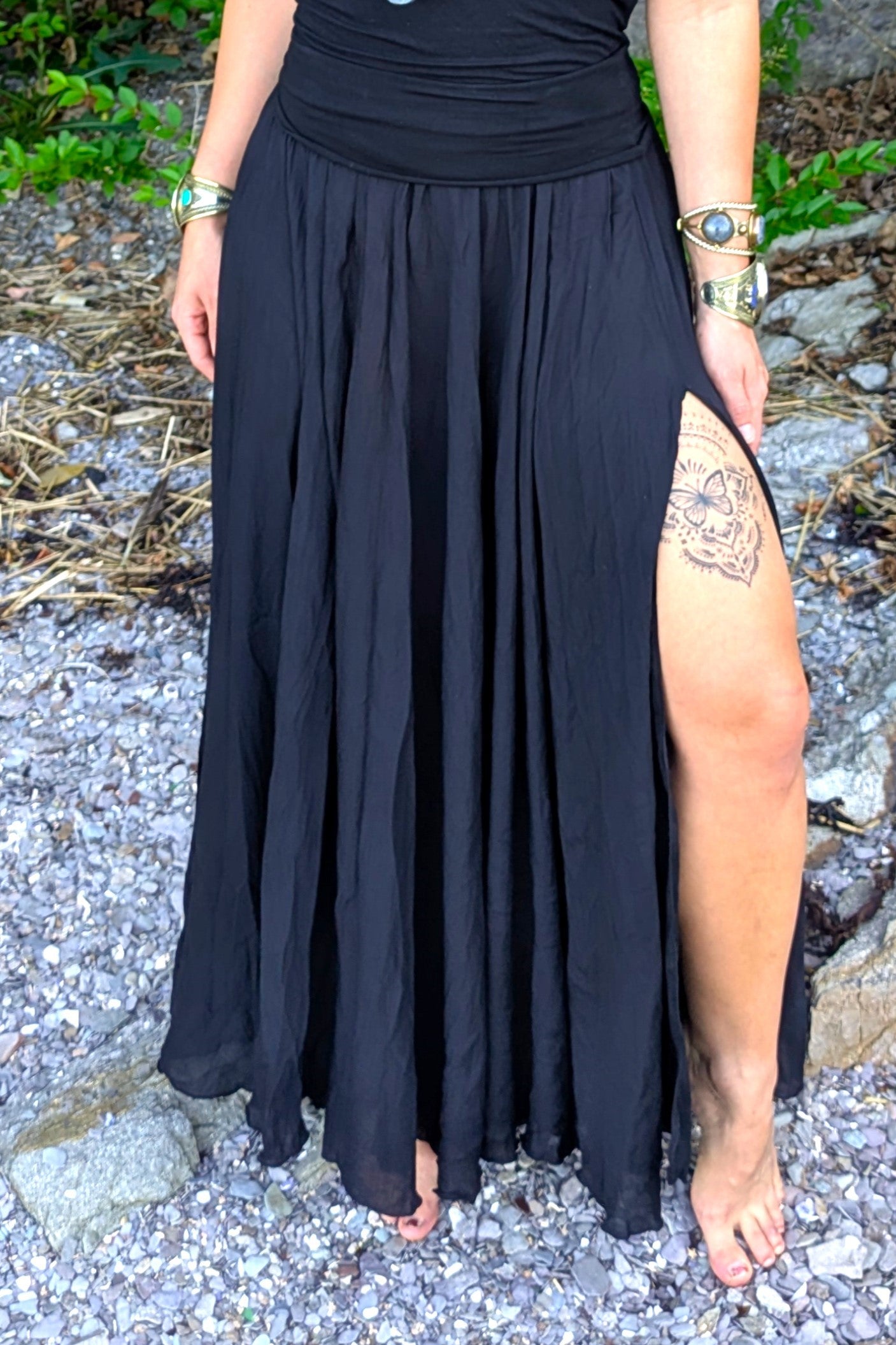 Sophia Skirt in Onyx