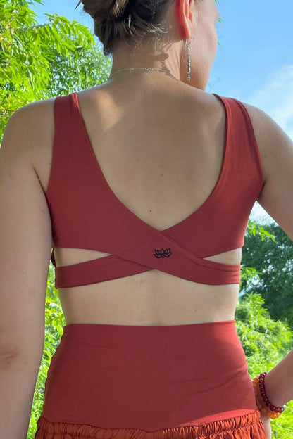 Rust Dakini Bra Top