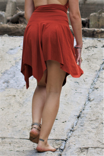 Rust Pixie Skirt