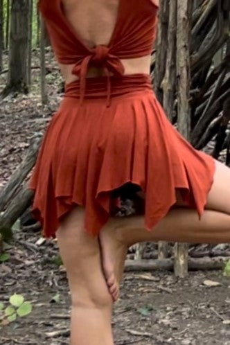 Rust Pixie Skirt