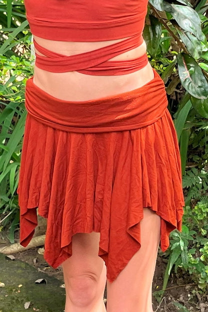 Rust Pixie Skirt