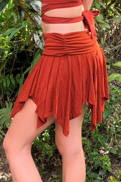 Rust Pixie Skirt