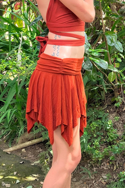 Rust Pixie Skirt