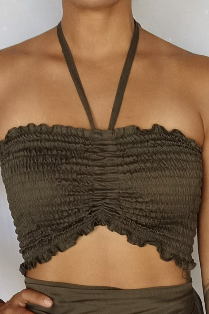 Tube Top in Sage