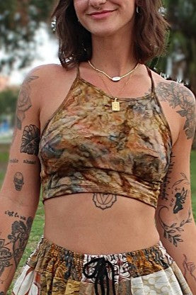 Topaz Crop Top