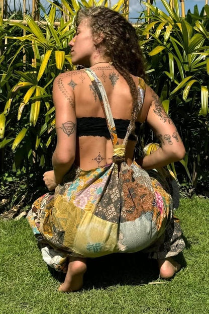 Baggy Patchwork Jumpsuit