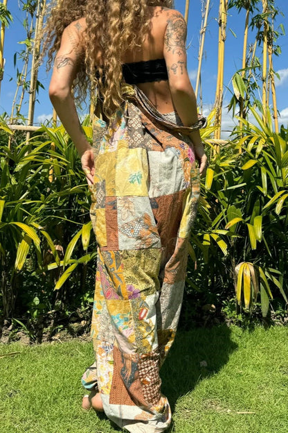 Baggy Patchwork Jumpsuit