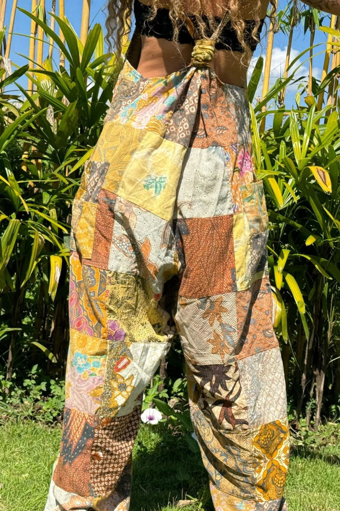 Baggy Patchwork Jumpsuit