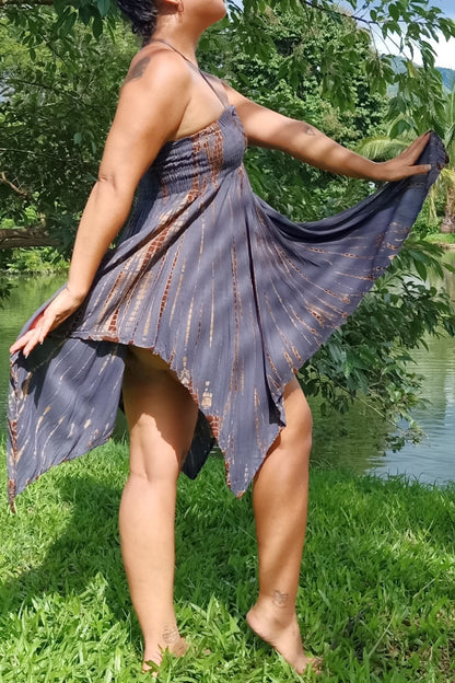 Fae Skirt/Dress in Blue Agave