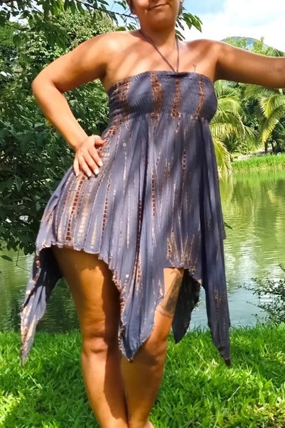 Fae Skirt/Dress in Blue Agave