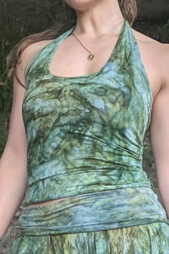 Emerald Corset Halter