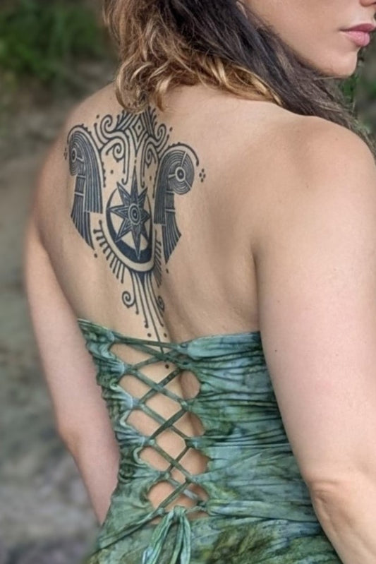 Emerald Corset Halter