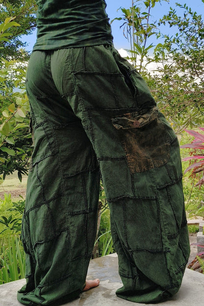 Green Cargo Joggers
