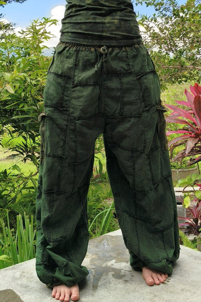 Green Cargo Joggers