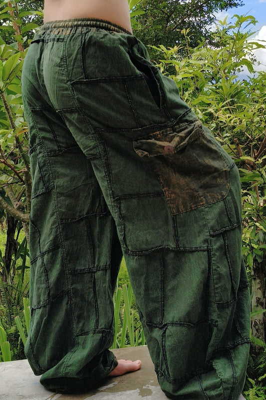 Green Cargo Joggers