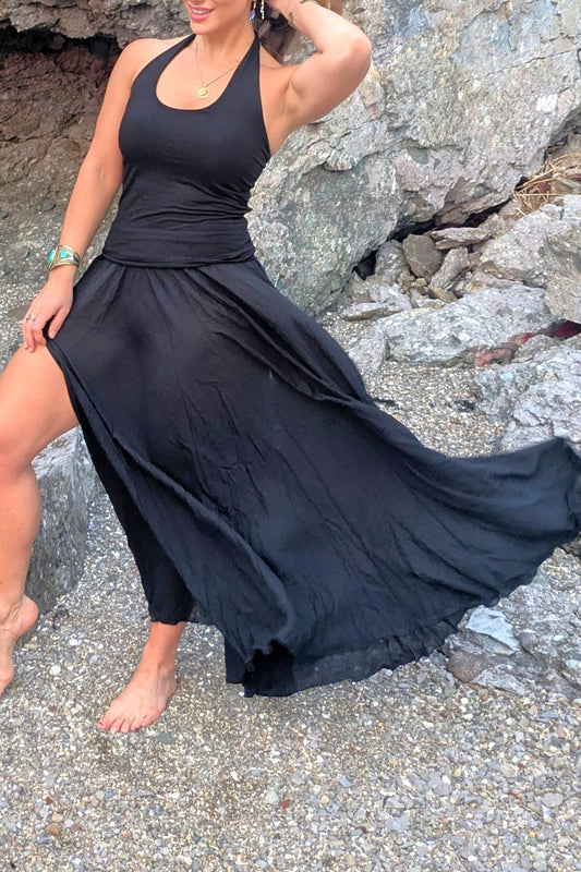 Sophia Skirt in Onyx